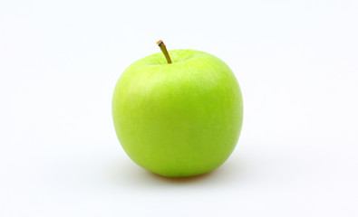 Granny Smith Apple on white background