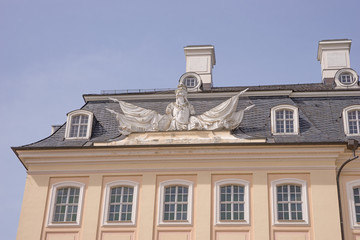 Fototapeta na wymiar Jagdschloss Hubertusburg in Wermsdorf