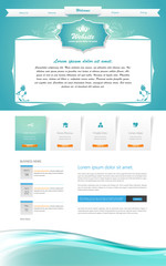 Website Design Template Vector Eps 10