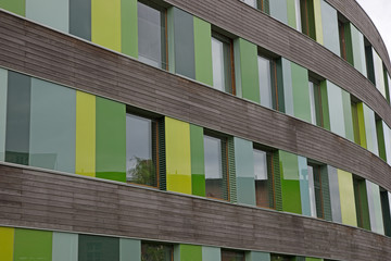 Bunte Fassade
