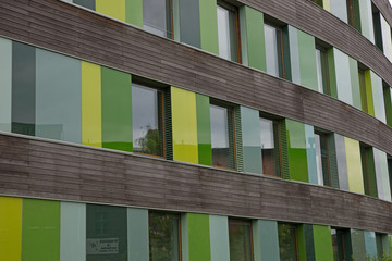Bunte Fassade