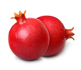 Pomegranate isolated