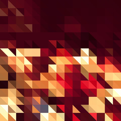 Red square abstract background