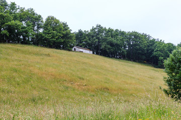 Ermita en el valle de Leitariegos, Asturias