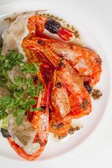 小エビの唐揚げ　Deepfried shrimp