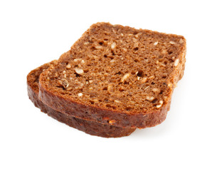 grain bread slices