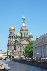 Сhurch of savior on Spilled Blood in St. Petersburg, Russia