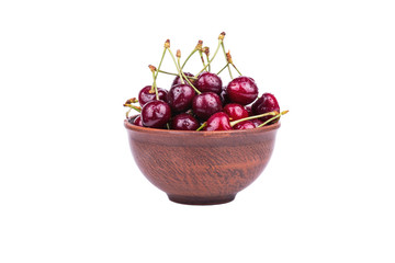 Cherries in a bowl