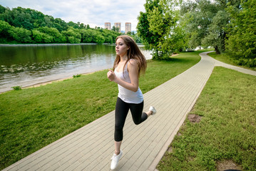 Park jogging