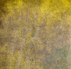 Grunge yellow background