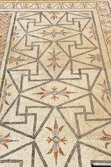 Domus romana, mosaicos romanos de la ciudad de Itálica, Santiponce, Sevilla, España