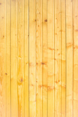 Naklejka premium Planking wall yellow