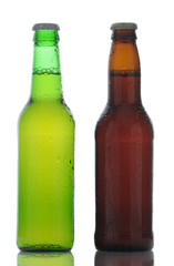 Two Beer Bottles