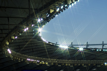 Obraz premium light of stadium