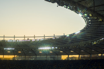 Naklejka premium light of stadium