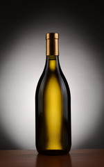 Chardonnay Wine Bottle