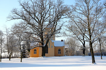 Church in the Village Paretz (Germany)