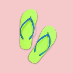 Flip-flop, Sandal, Summer.
