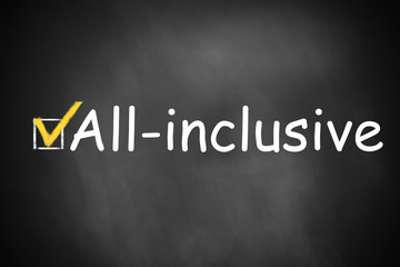 chalkboard checkbox checked all inclusive