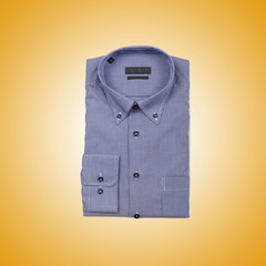 Nice male shirt against the gradient 