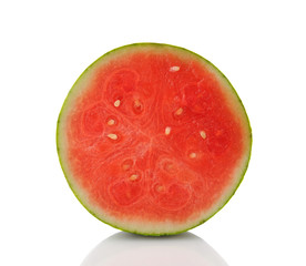 A Watermelon Cut in Half