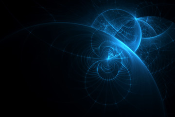 Fototapeta premium Abstract techno background