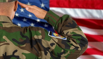 Fototapeta premium Military, Armed Forces, Veteran.