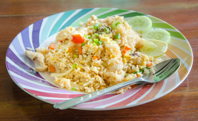 Fried rice in Thai style