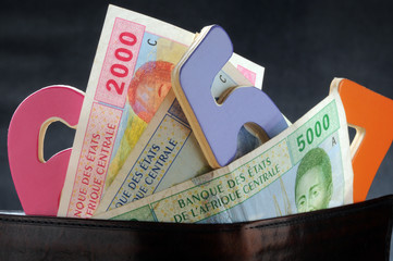 CFA franc Franco CFA-Franc-Zone  프랑 Франк КФА 非洲法郎 فرنك أفريقي