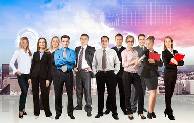 Obraz premium Success, business, group.