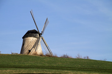 Fototapeta na wymiar Windmühle in Kalletal-Bavenhausen