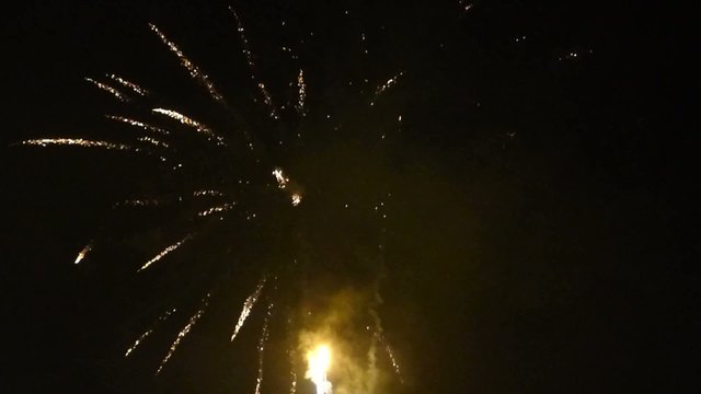 New Year fireworks