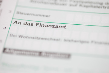 Finanzamt, Formular, Steuer, Angaben, Geld, Abgabe