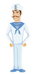 Cartoon sailor