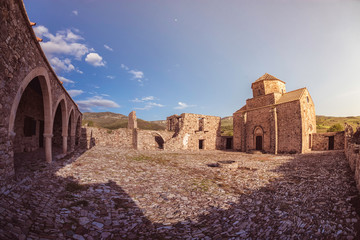Panagia tou Sinti medieval Monastery. Paphos district. Cyprus