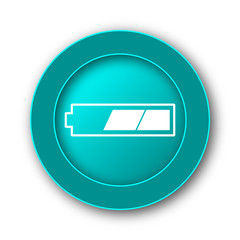 2 thirds charged battery icon