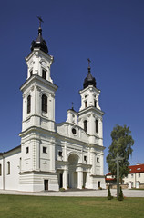Fototapeta na wymiar St. Michael's Small Basilica in Marijampole. Lithuania