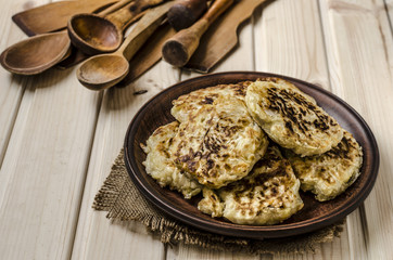 vegetarian pancakes cabbage 