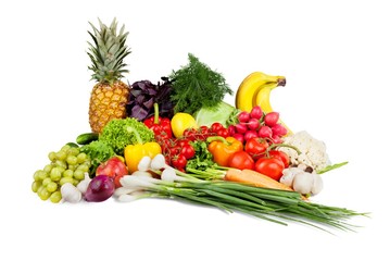 Vegetable, Fruit, Healthy Eating.