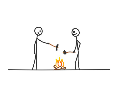 sm wuerstchen grillen I