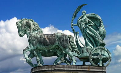 Heldendenkmal in Budapest