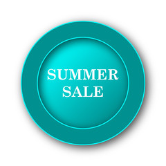 Summer sale icon