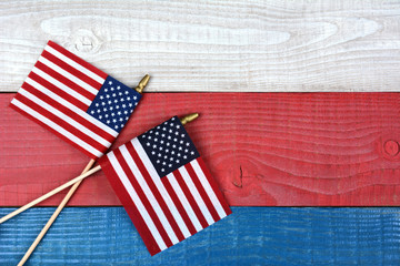 Flags on Partiotic Table - Powered by Adobe