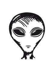 alien face