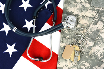 Military Health Care Concept