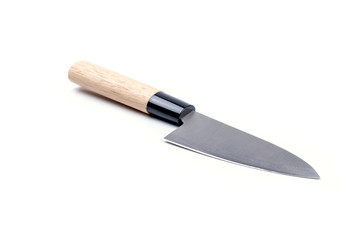 isolated knife