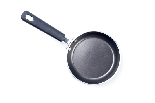 Frying pan isolated on white