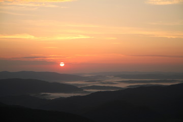 Photo taken during trip to the mountains and forests of Bieszczady, Poland.