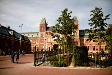 Obraz premium Photo taken during sightseeing around the streets of Amsterdam, Netherlands.