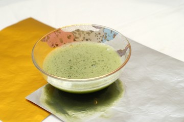 夏のお抹茶.
